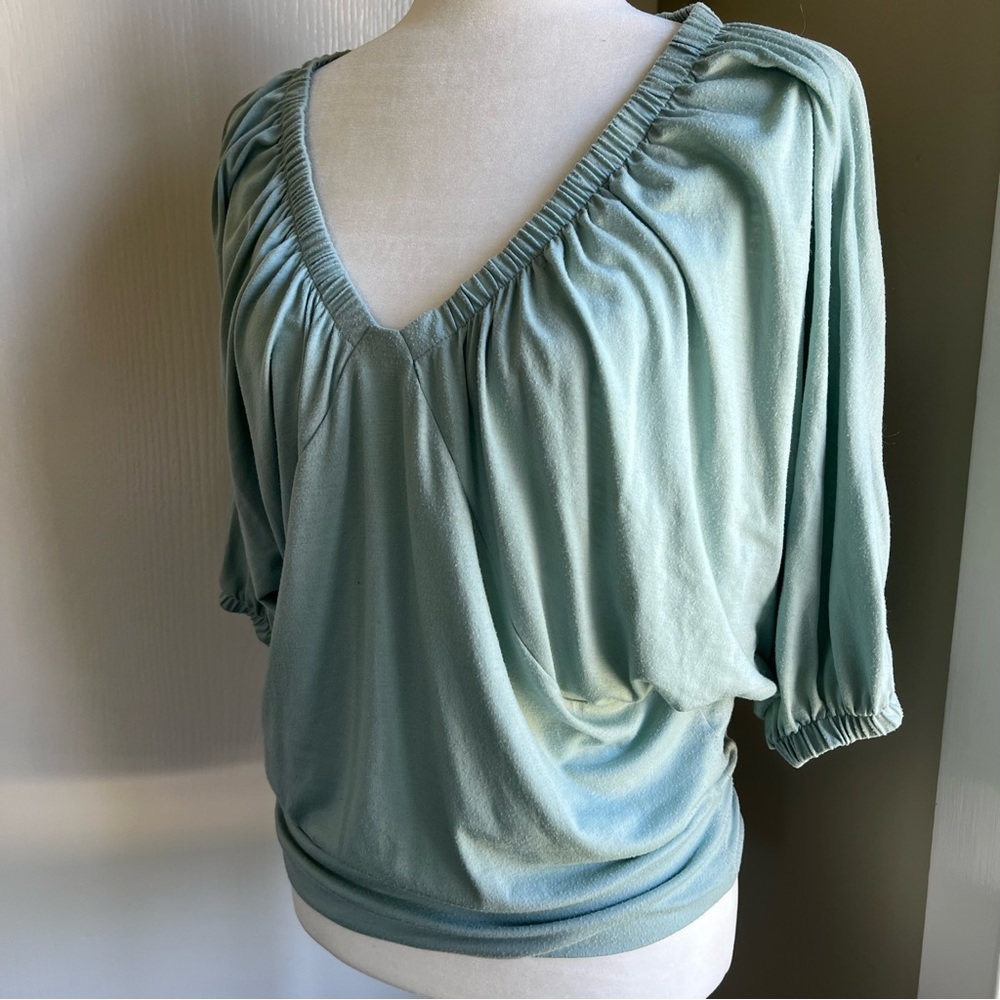 seafoam green top - Picture 2 of 4